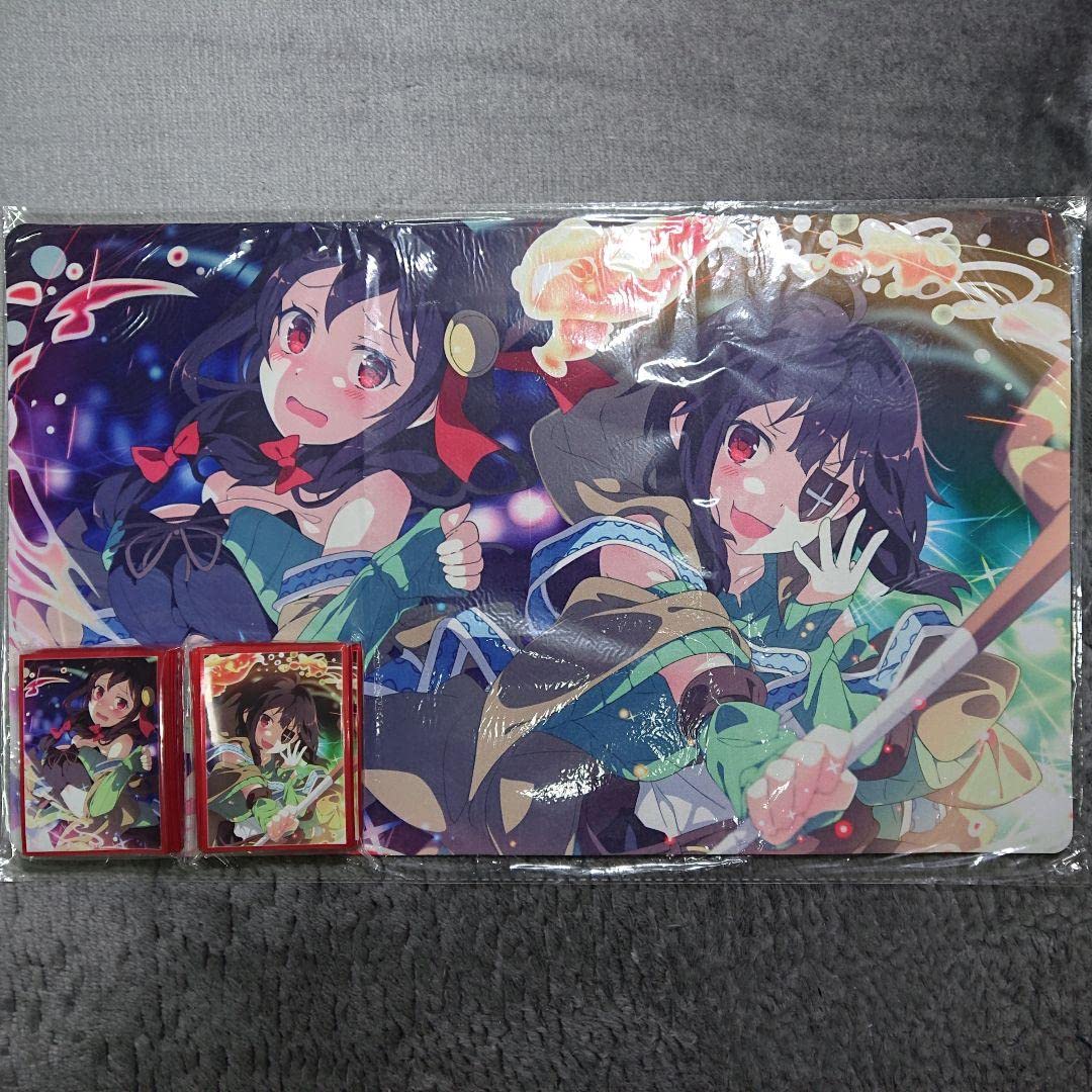 Amazon.co.jp: β1 このすば めぐみん&ゆんゆん スリーブ&プレイマット